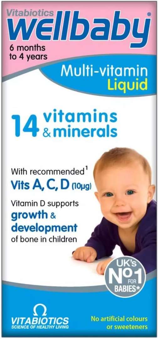 Wellbaby Vitabiotics Multivitamin — image 1 of 4