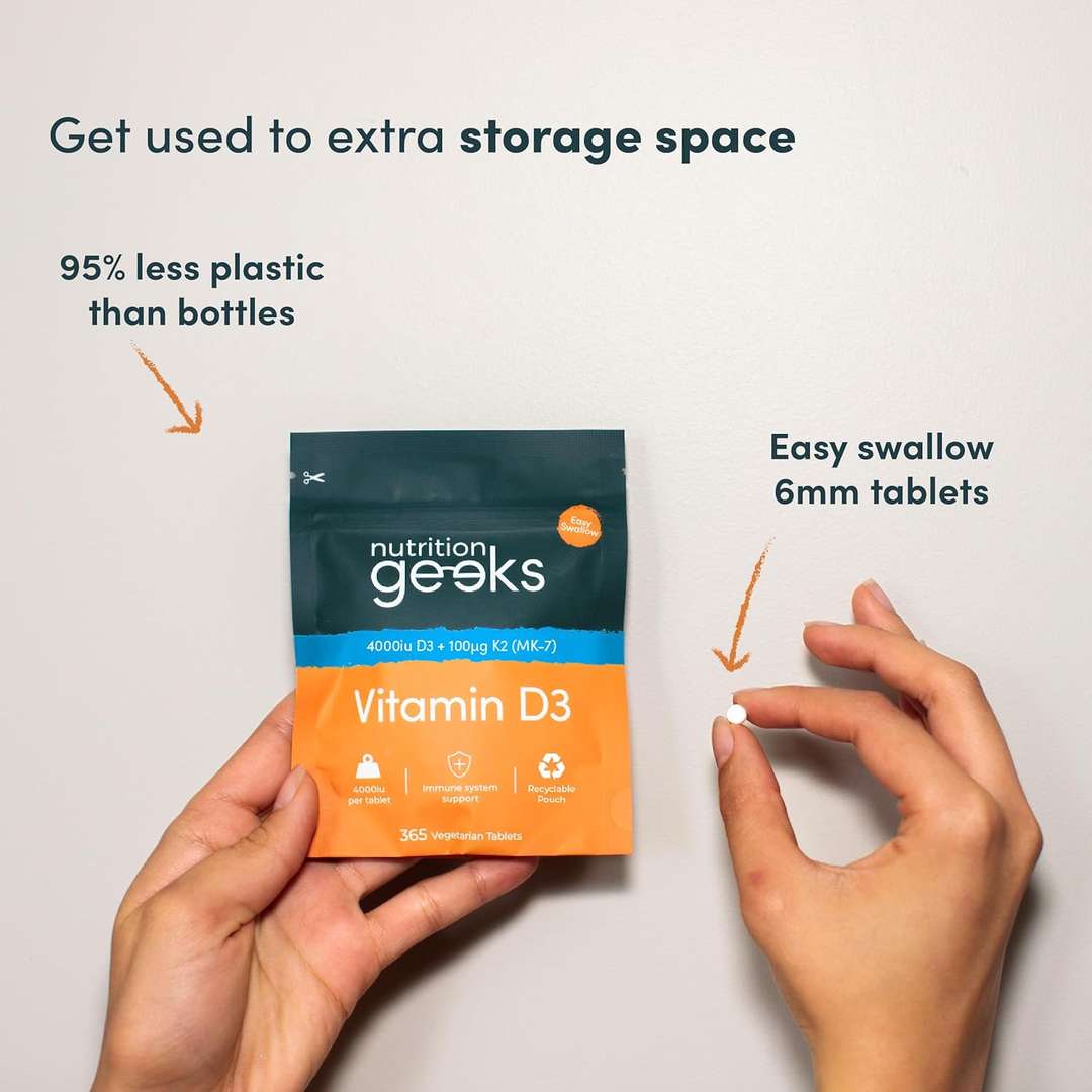 Nutrition Geeks Vitamin D3 4000 IU + Vitamin K2 — image 4 of 5